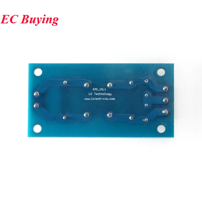 5Pcs/1pc DC Power Filter Board Module Low Pass Stabilization Voltage Reducing Ripple 0-35V 0-5A Low-pass EMI Filter Boost