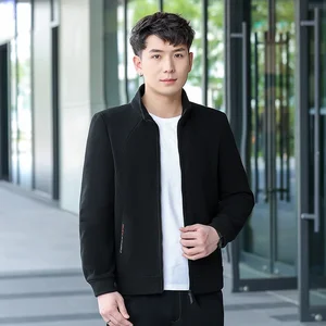 Fishing Jacket Outdoor Comfortable and Warm Fleece Coat Cold-proof Stand-up Collar Top Men's Autumn Winter Business Casual Coat