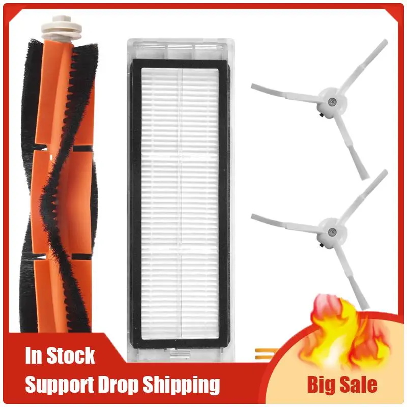 Лучшие предложения аксессуар для Xiaomi Roborock S50 S51 S55 S5 Xiaowa Mi Mijia E25 C10, запасные части для роботизированного пылесоса