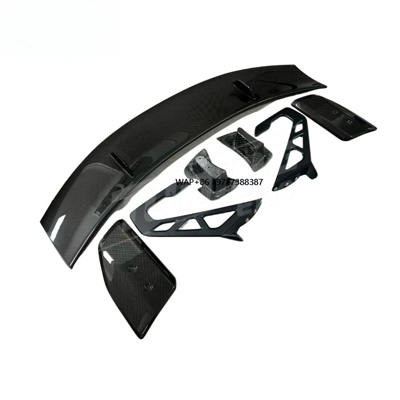 

Carbon Fiber AD V3 Style Reverse Swan Neck Rear Wing Spoiler for 2019 on MK5 A90 A91