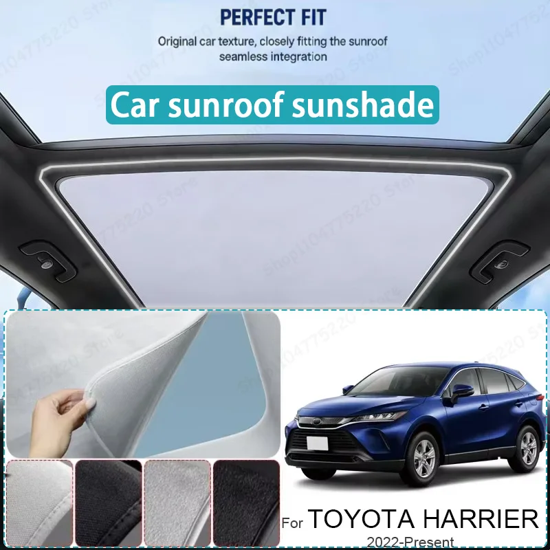 Para Toyota Harrier 2022-Presente, Parasol Para Techo Solar, Aislamiento Térmico, Protección Uv, Cubierta De Techo Solar De Gamuza Electrostática — -73%, 135.16€ Coupon, from 49.99€ – 73% descuento – €49.99