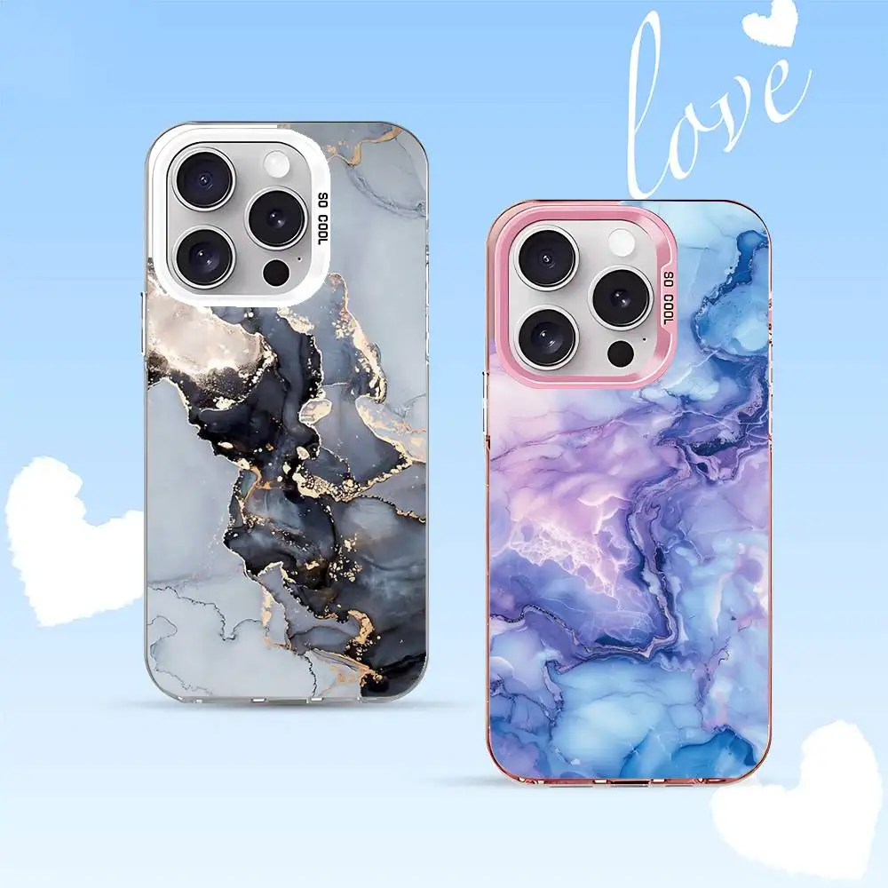 

D-Daisies Phone Case For IPhone 17 6 15 14 13 12 Mini Pro Max Plus Colorful Silver Phone Case Funda Cover