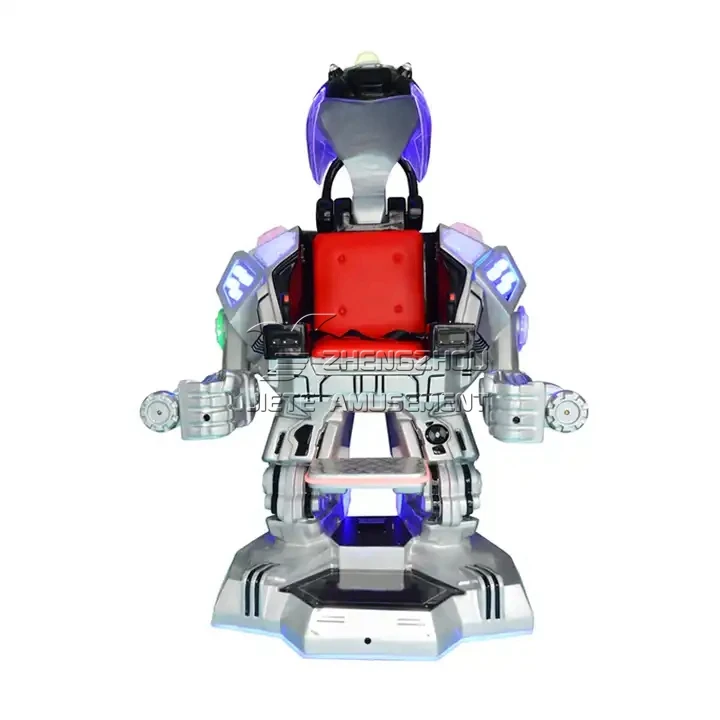 Kid & Adult Battery Riding Robot Amusement Game Machine