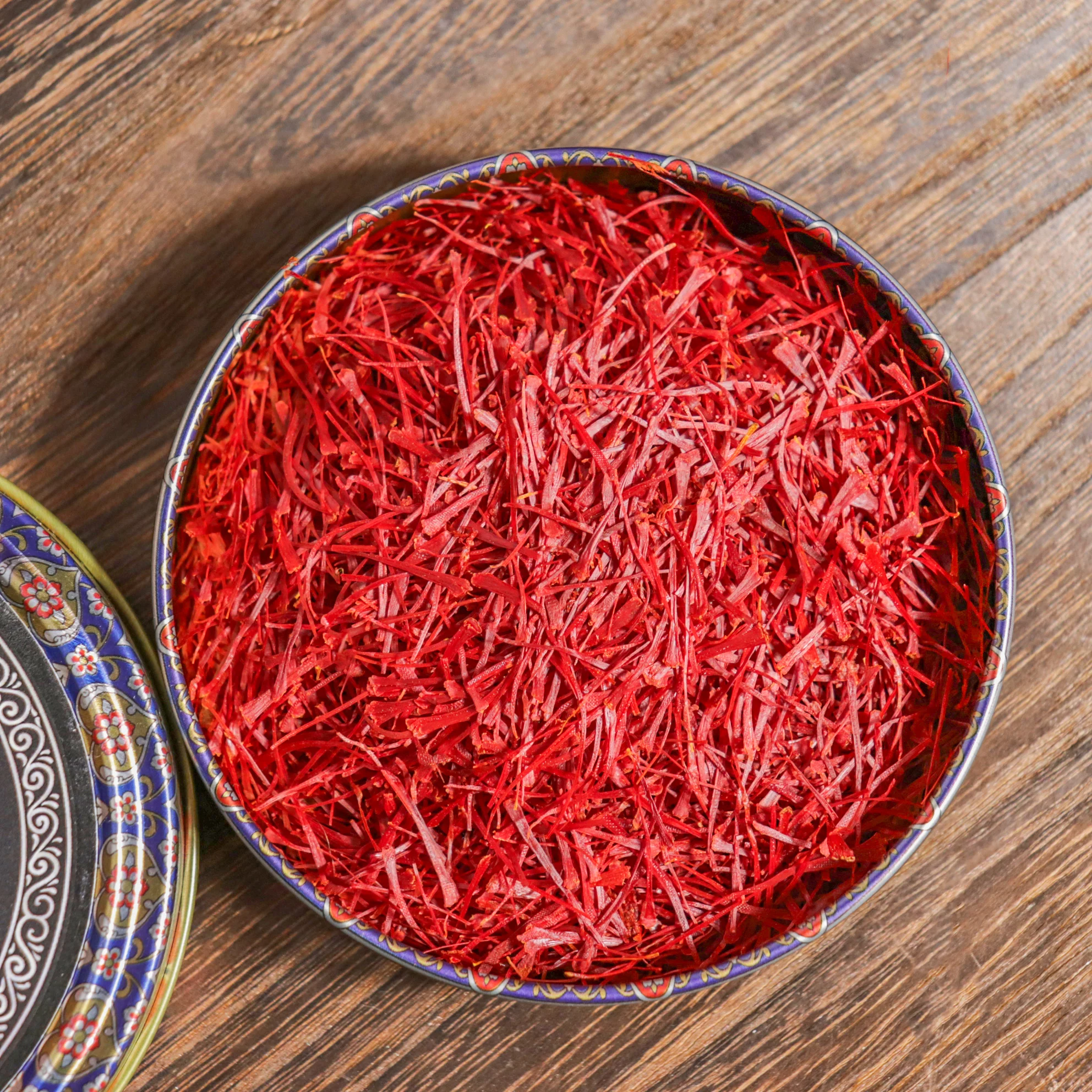 

Premium Persian Saffron Threads 5g - Iranian Super Negin Grade Spice in Luxury Metal Tin Box - Natural Cooking Tea Ingredient