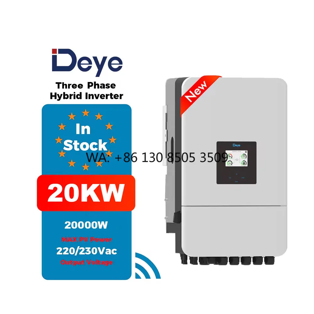 Nuevo Inversor Solar Híbrido Monofásico Deye SUN-20K-SG05LP3-EU SUN-16/18/20K de 16KW, 18KW y 20kW, Gran Éxito de Ventas