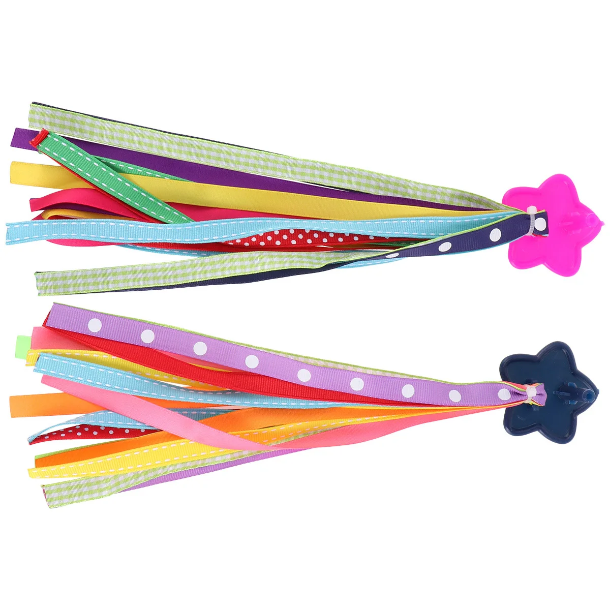 

1Pair Colorful Bike Handlebar Streamers Tassel Decorative Riding Accessories Cycling Gifts for
