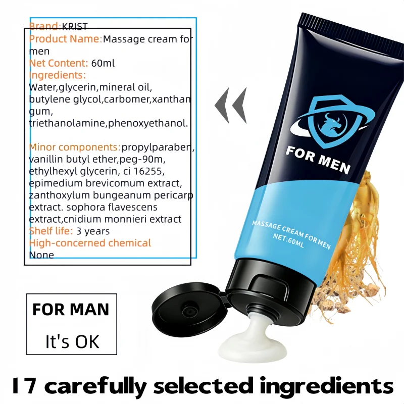 Epimedium Extract Men’s Intimate Nourishing Gel 60ml Private Care Exclusive gift for men