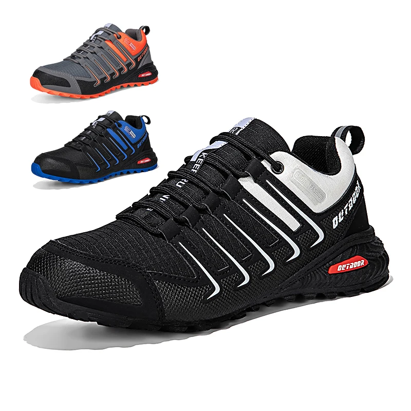 

Men‘s Waterproof Hiking Shoes Breathable Trekking Sneakers Mountain Climbing Trainers Hunting Tactical Boots Outdoor Wading Shoe