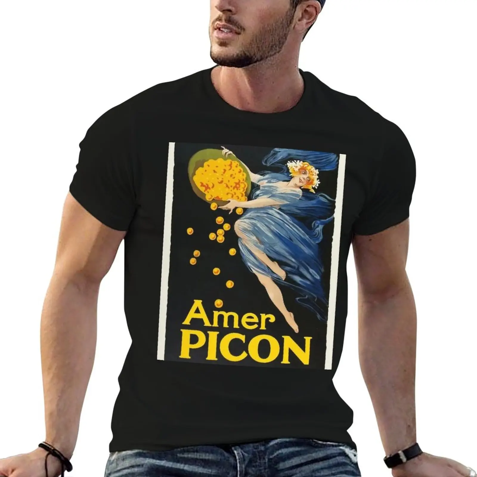 

Vintage pub - Picon aperitif T-Shirt printed t shirts for man man t shirt graphic T-Shirt