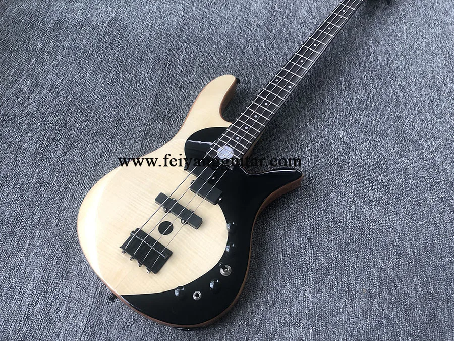 Electric Bass Guitar with 24 Frets,  4 String ,High Quality Electric Bass Guitar，Providing Customized Service,free shipping