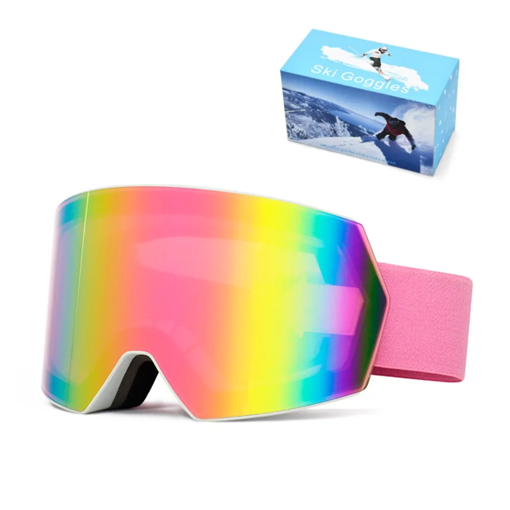 ​ ​ نظارات تزلج أسطوانية جديدة OTG رؤية عالية الدقة لرياضات الثلج عبر الحدود في فصل الشتاء ​ ​