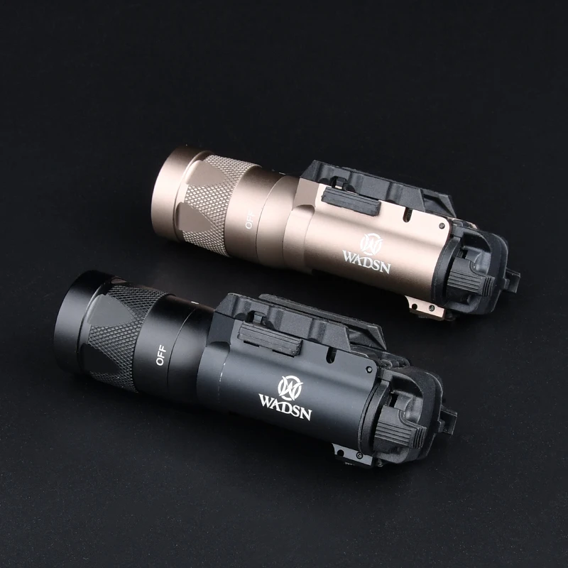 Wadsn X300V Tactical Flashlight X300 Pistol Hanging Reconnaissance Scout Light Strobe Hunting Led Torch Weapon Fit 20mm Guide