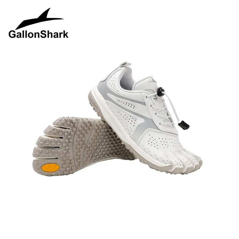GallonShark Five-Toe Breathable Barefoot Sneakers Non-Slip Outdoor Shoes for Men Women Hiking Running and Fitness