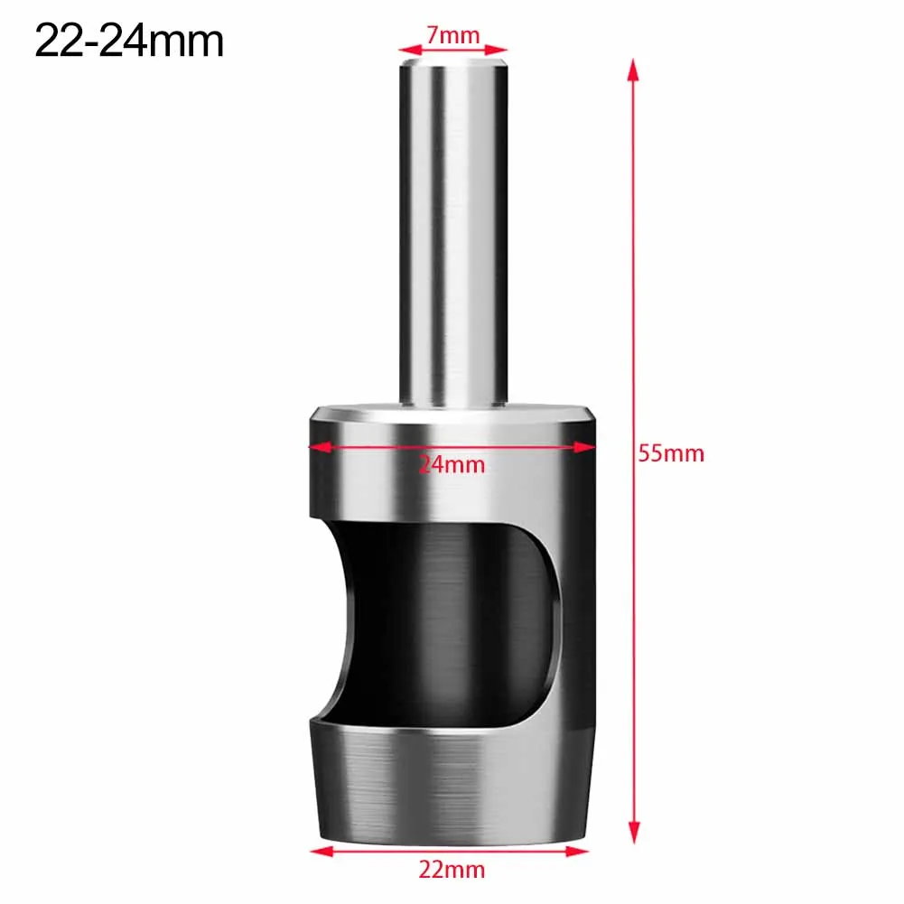 Leather Hole Punch Round Shank Electric Machine Hollow Punch 2-25mm For Drill Cardboard Leather Belt Punching Tool Accessories
