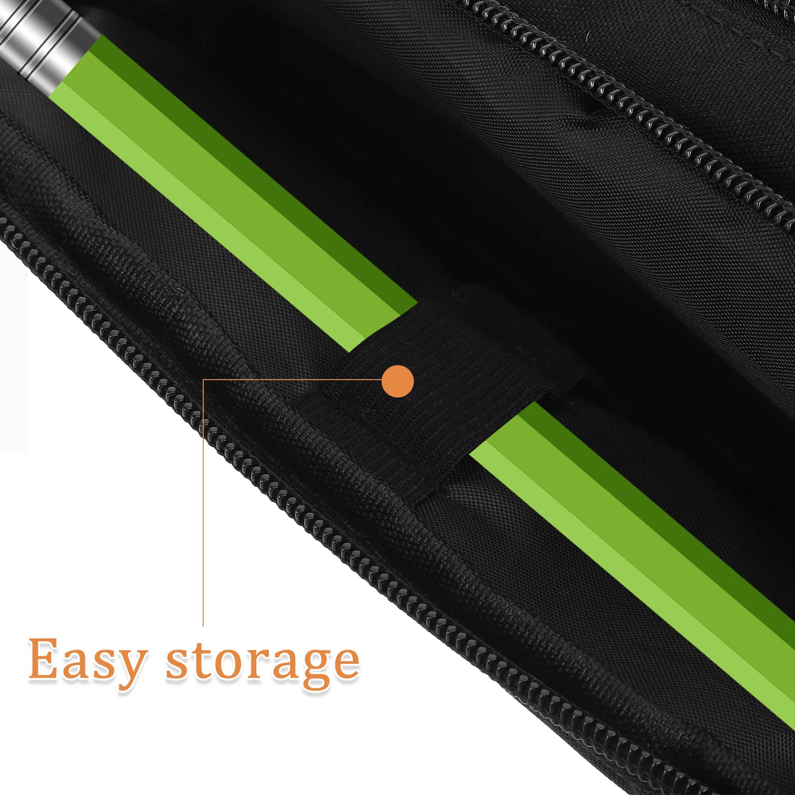 Trousse à crayons Double couche de grande capacité, sac de rangement de papeterie avec fermeture éclair lisse, porte-stylo de bureau pour étudiant, école Portable