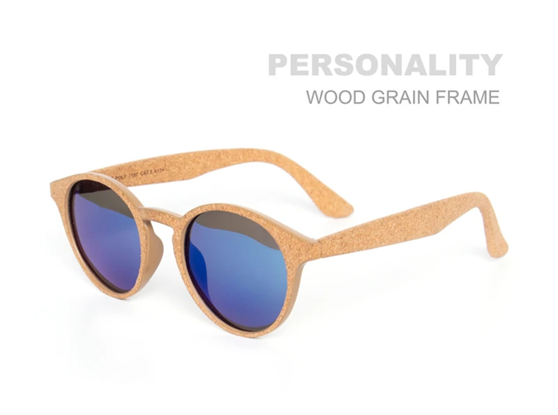 Kenbo Hohe Qualität Oval Holz Bambus Korn Polarisierte Sonnenbrille Mit Fall Mode Frauen Mann Shades Holz Sonnenbrille Gafas De Sol – Detail 2