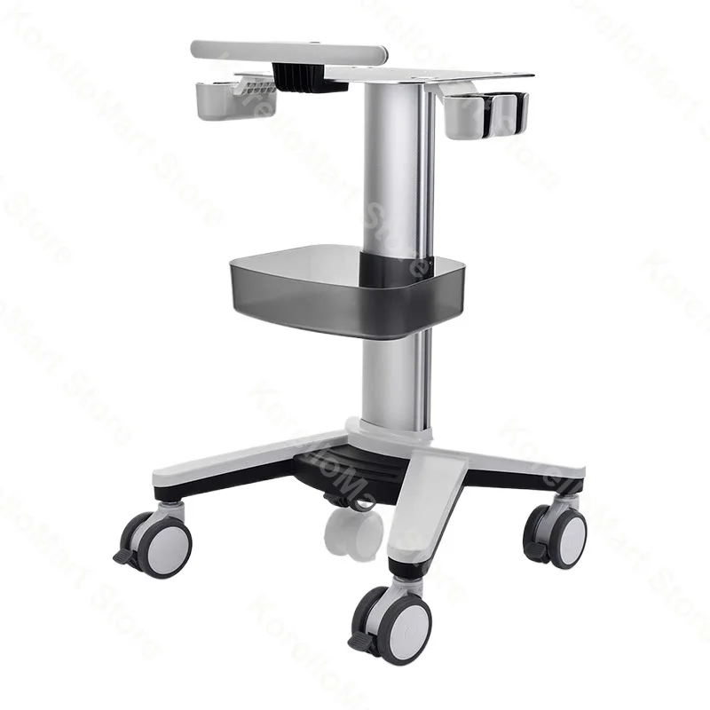 

Portable Aluminum Alloy Medical Ultrasound Trolley for Handheld Wireless B-ultrasound Tablet Ultrasound