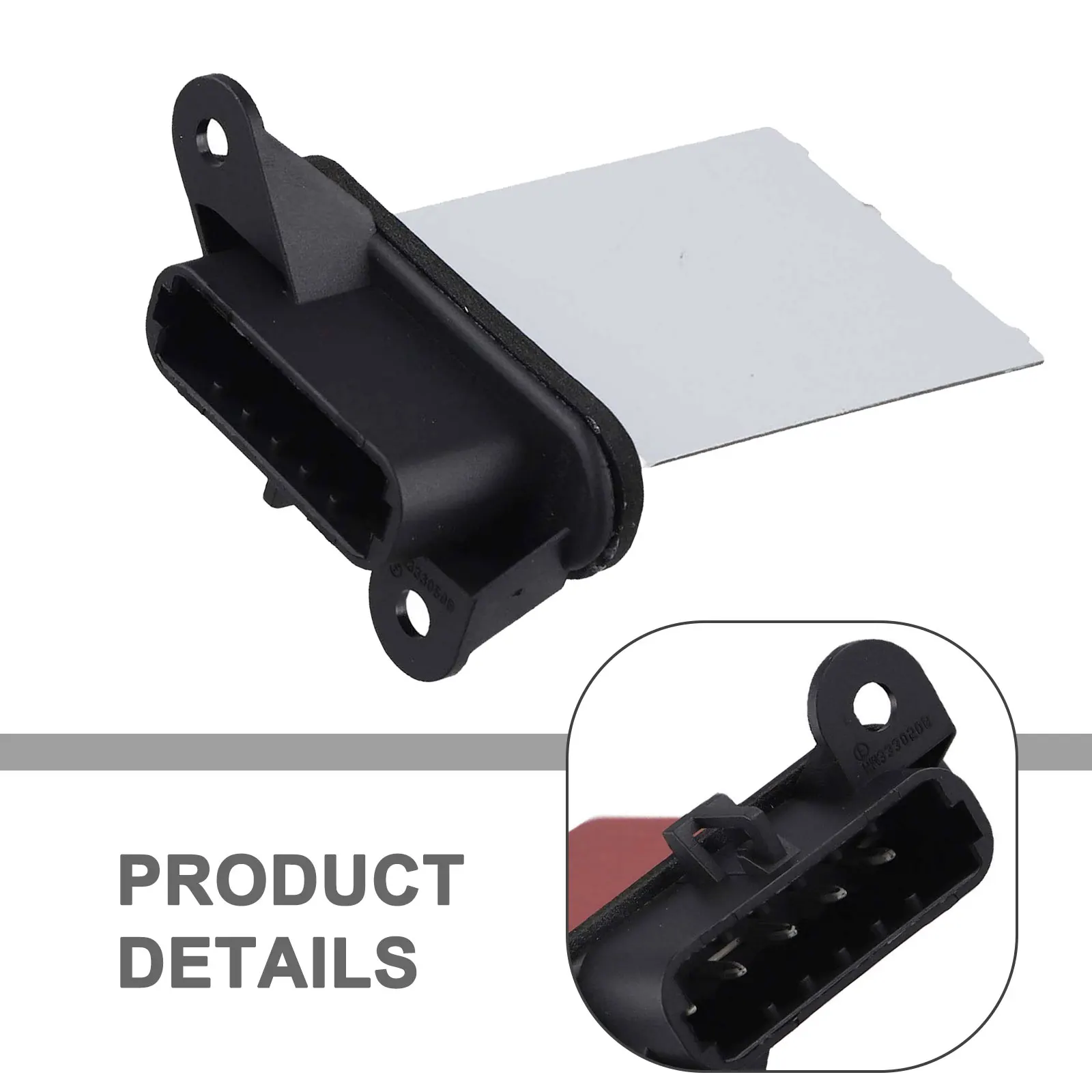 

Car Maintenance Heater Blower Motor Resistor As Shown In The Figure Non-deformation Feature Quick Installation