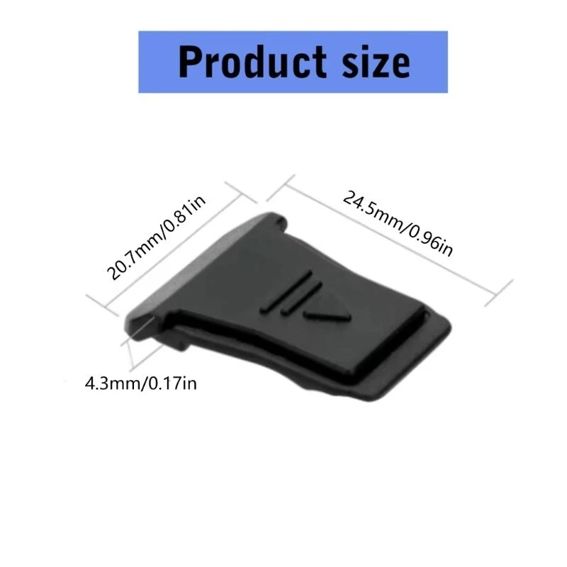 Reemplazo del protector tapas zapatos cámara DXAB 4pcs para R50 R10 R6II R5C