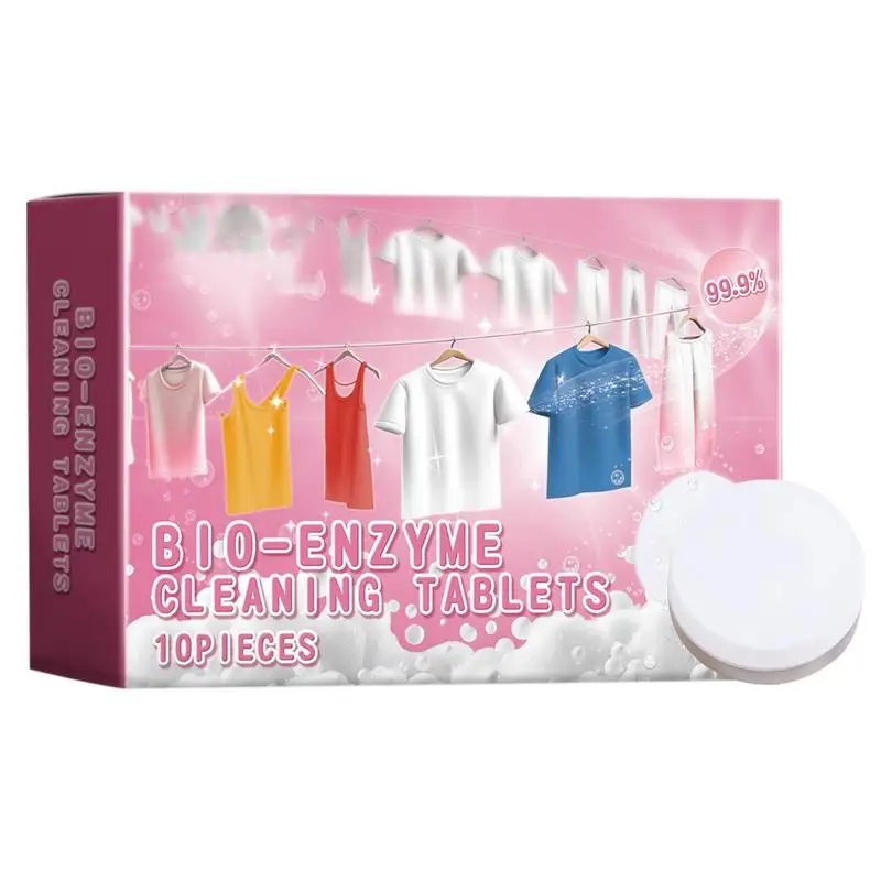 Multifunctional Decontamination Cube Cleaning Effervescent Tablets Fabrics Multi-functional Bio-enzyme Cleaning Tablet