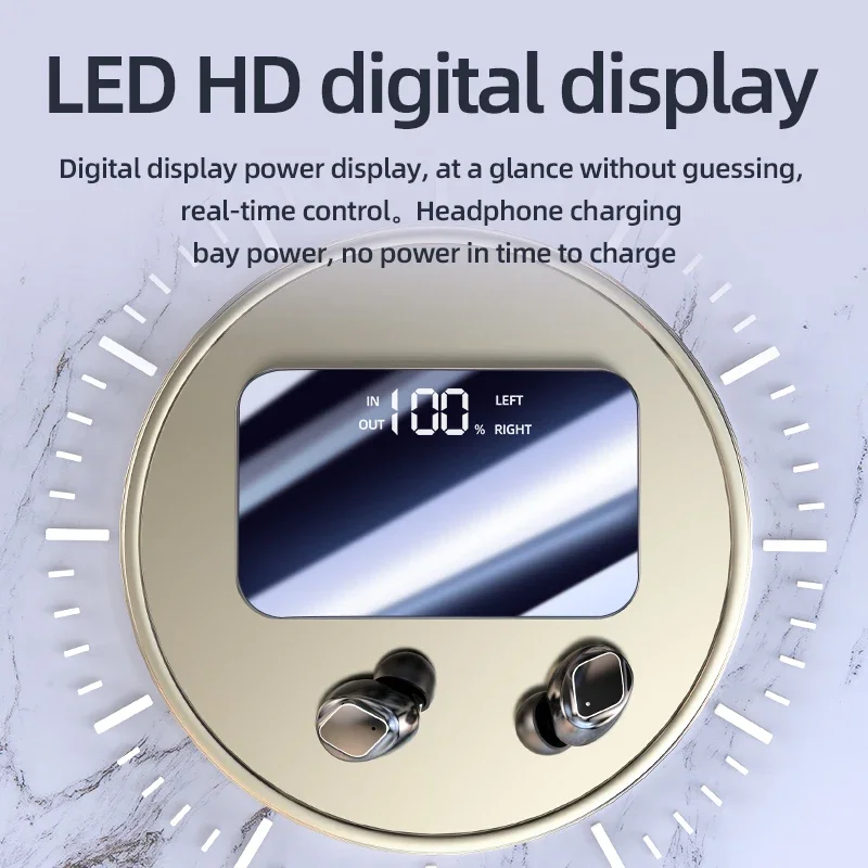 لينوفو TWS S30 سماعة لاسلكية تعمل بالبلوتوث سماعات بلوتوث 5.3 Hifi ستيريو رياضية سماعات أذن مقاومة للماء مع ميكروفون