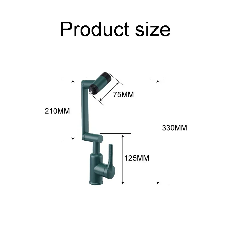 Rotation Universal Water Taps White Gray Silver Bathroom Basin Faucet Deck Mounted Hot Cold Mixer Sink Faucet Manipulator 360 °