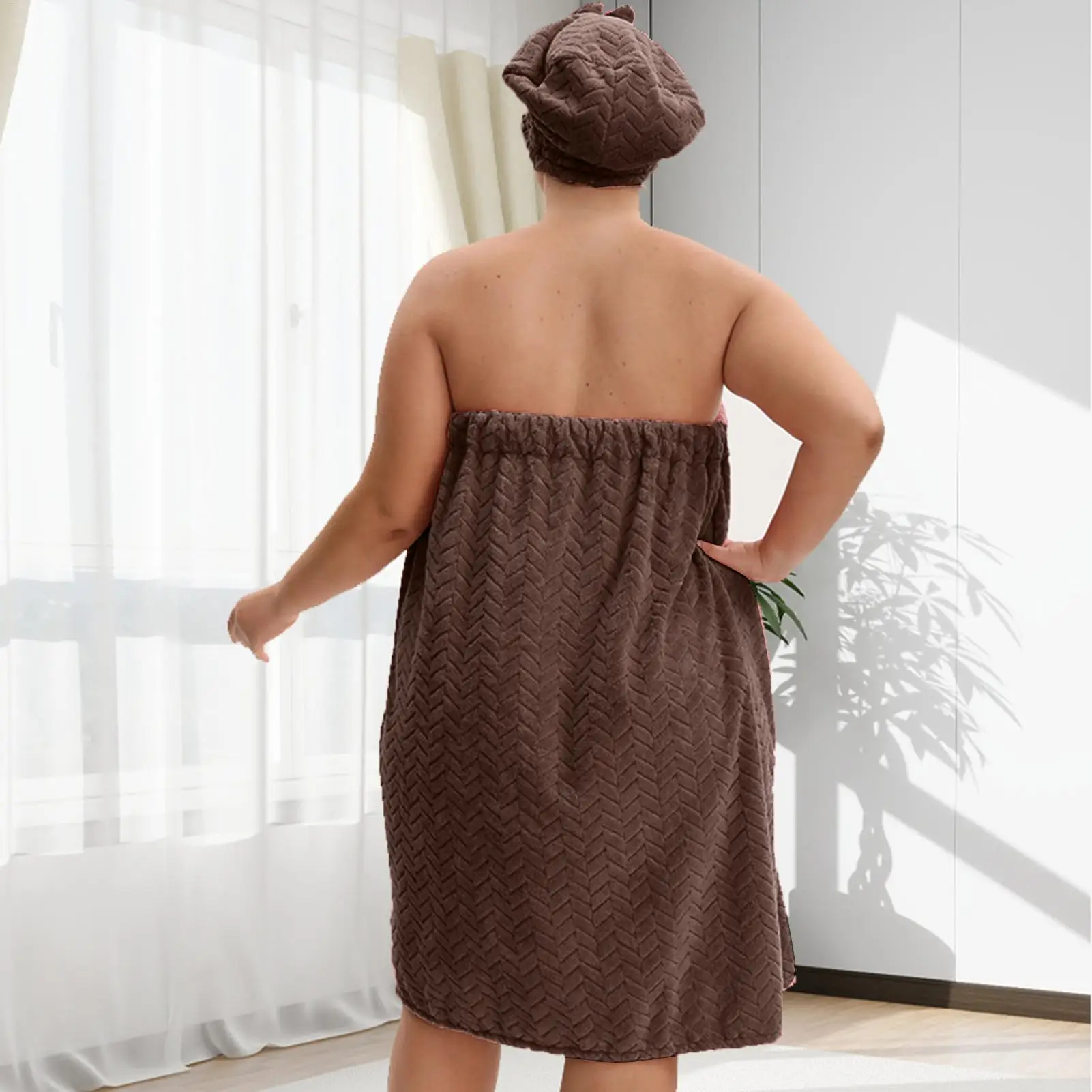 

Банное полотенце, быстросохнущие спа-халаты, тканевые большие регулируемые халаты для спа-сушки, эластичное покрытие для путешествий, бассейн для дома