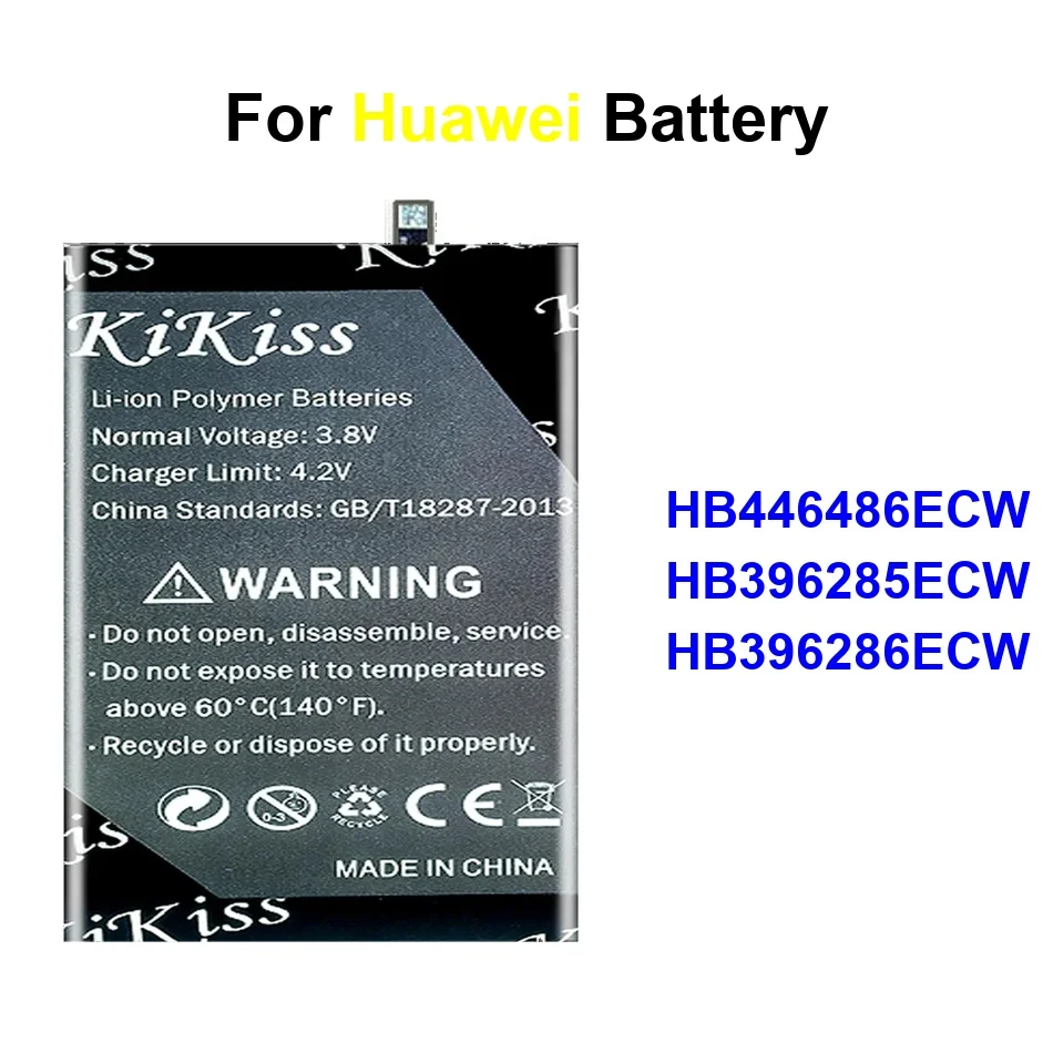 

Аккумулятор HB396286ECW HB396285ECW HB446486ECW для Huawei Nova P20 3 Smart Z Honor 9X 10 Lite 2019 Plus Pro 2020, ёмкость 3900-5050 мАч
