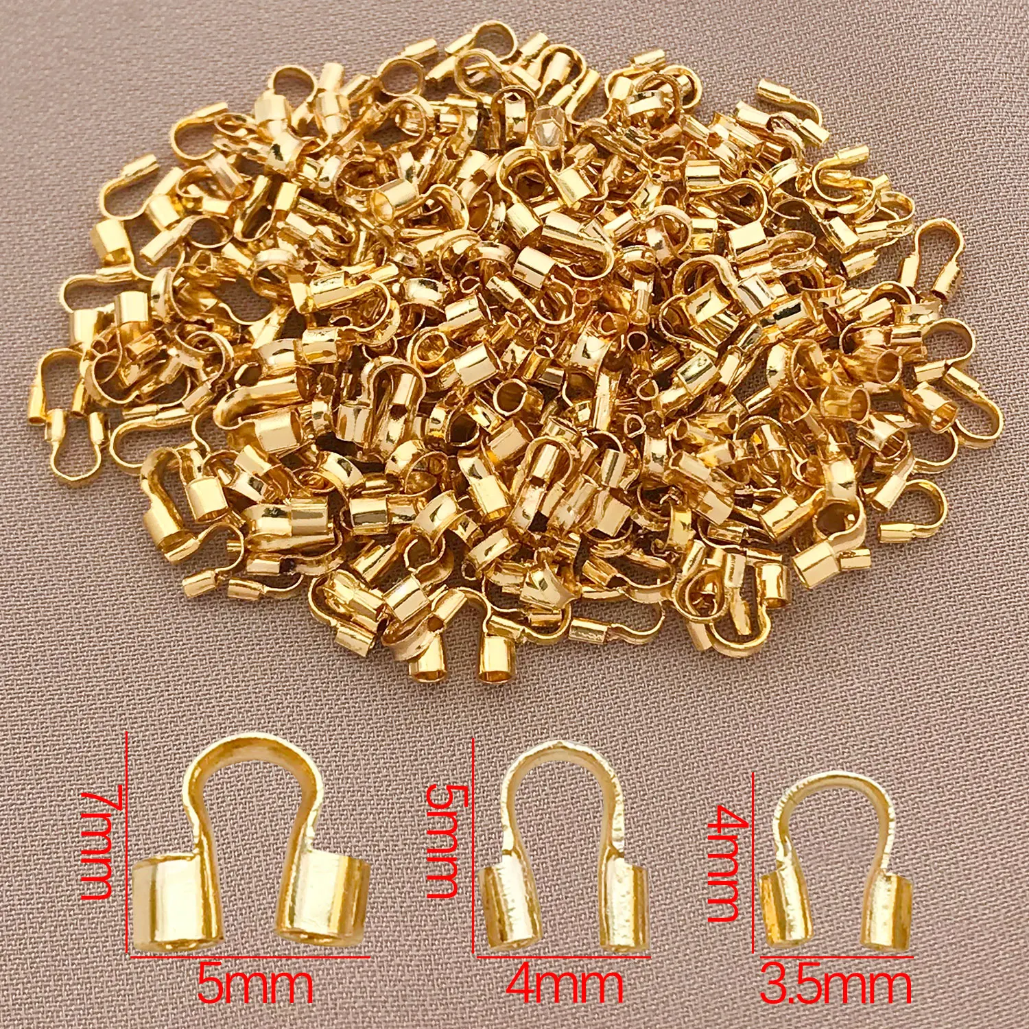 20 Stück 18K Kupferbeschichtete Echtgold-Dicke Silberne U-förmige Hufeisen-Verschlussverschlüsse, DIY Armband Schmuckherstellung Zubehör
