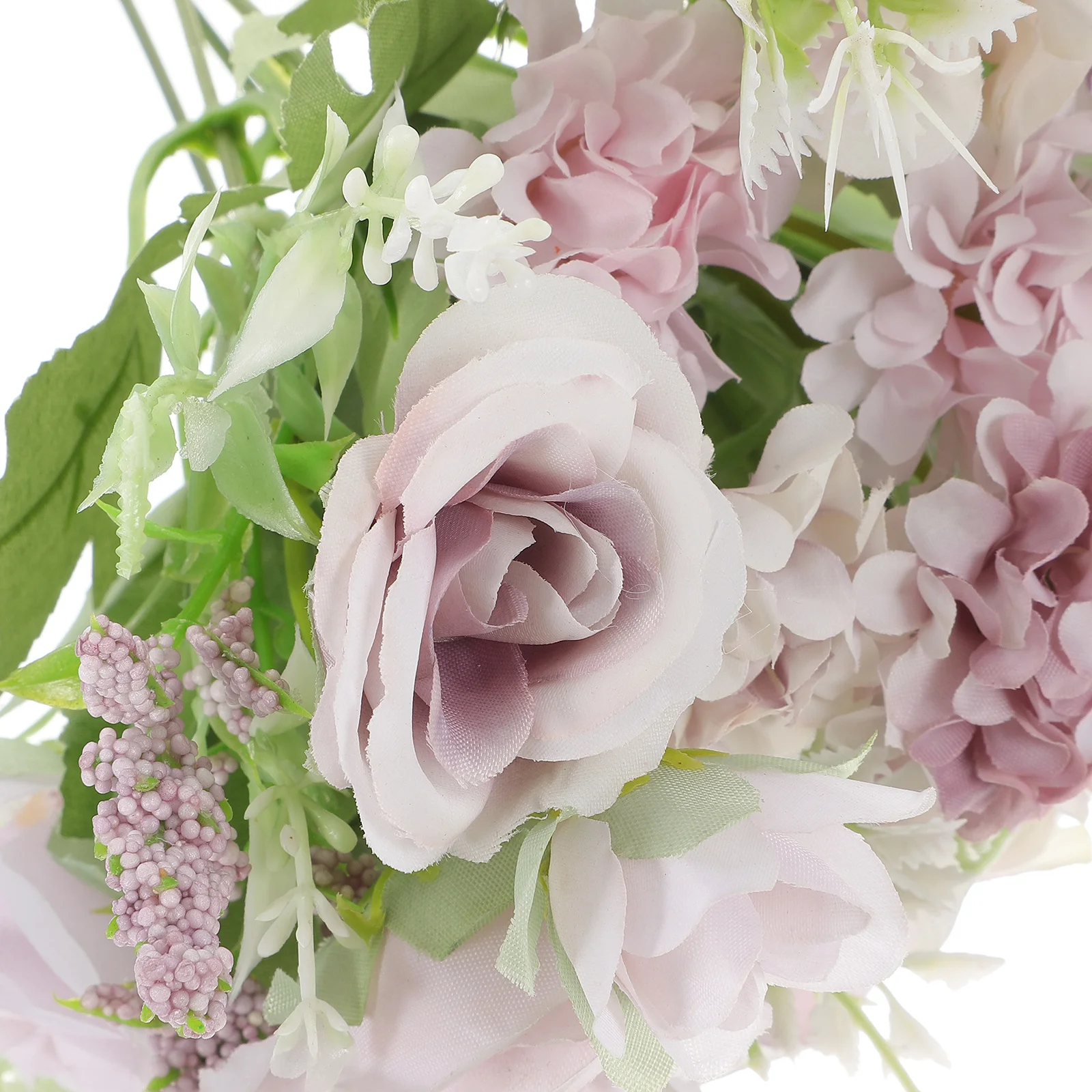 

7 Branch Lifelike Artificial Rose Bunch Elegant Fake Flower Decor for Vase DIY Party Wedding Home Office Simulation Plants