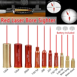 Тактический прицел 20GA 12GA с красным лазером 5,45x39 7,62x54 7,62x39 Remington 870 Страйкбол AK47 47 Glock 9 мм Коллиматорный прицел