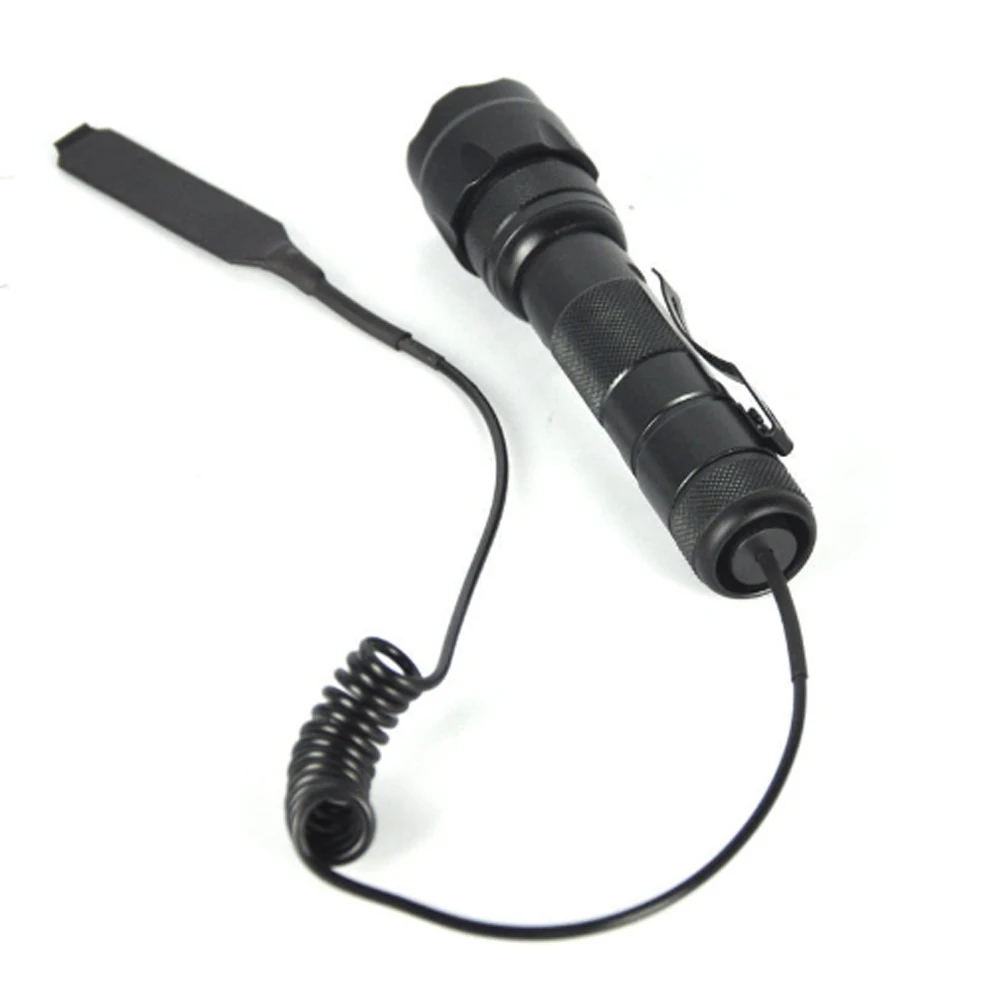 5000 Lumens LED Tactical Flashlight T6 L2 5 Modes 502B Torch Charger+Battery + Pressure Switch +Mount Hunting Rifle