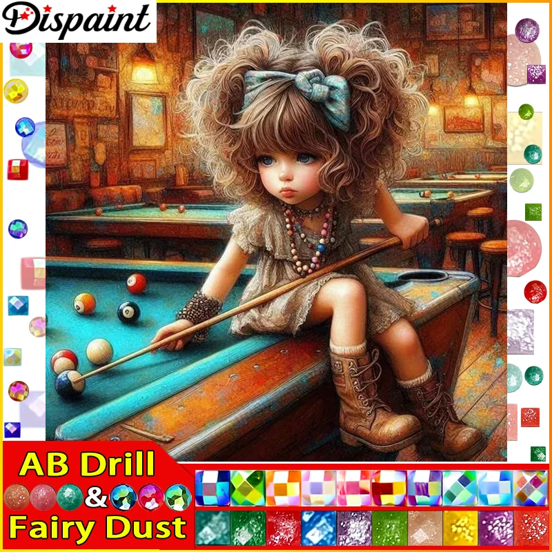 Dispaint Fairy Dust AB 5d Diamond Painting Full Square/Round 