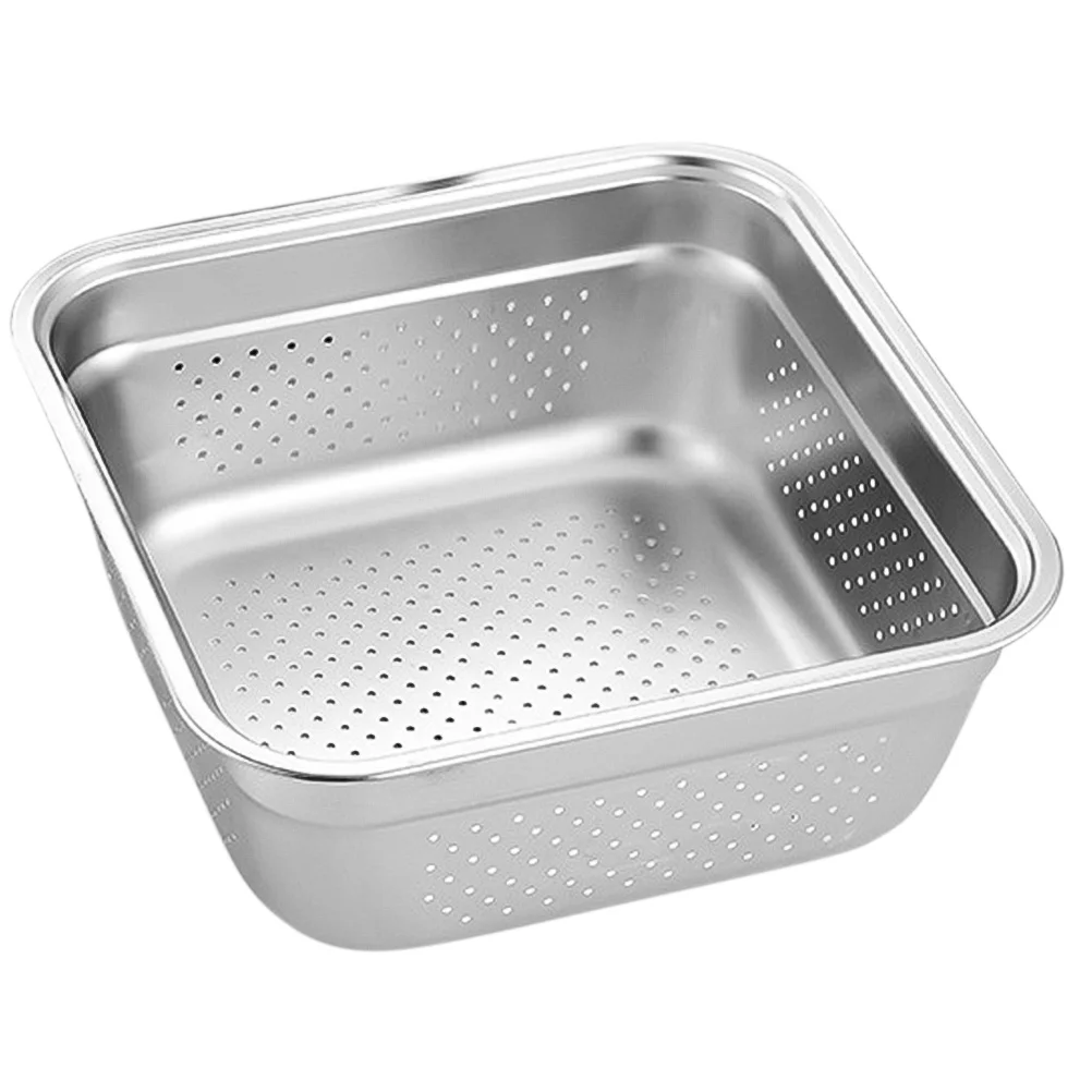 

Container Food Containers Strainer Stainless Steel Washer Vegetable Washing Basket