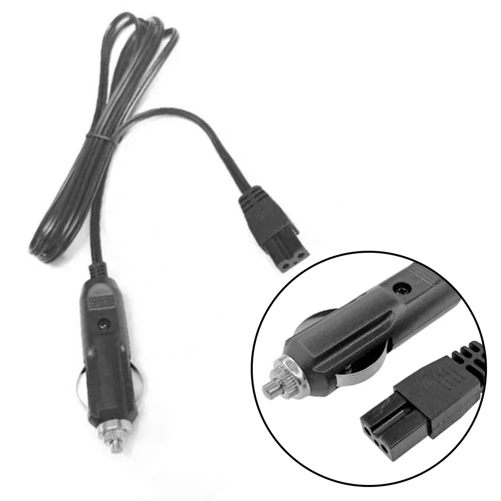 12V DC Cigarette Lighter Power Cord Replacement Car Cooler Cool Box Mini Fridge 2 Pin Lead Cable Plug Wire Car Refrigerator