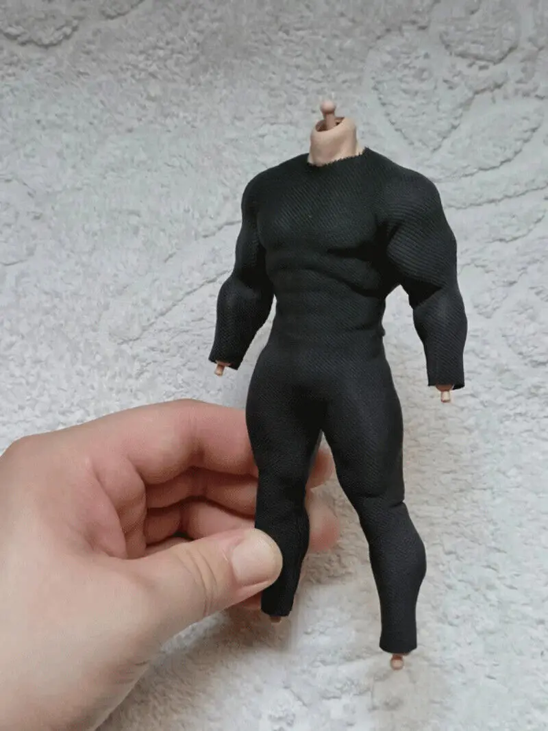[GEEN figuur] Schaal 1/12 meerkleurige stoffen jumpsuit voor 6'' MUFF TOYS ADAM WWE
