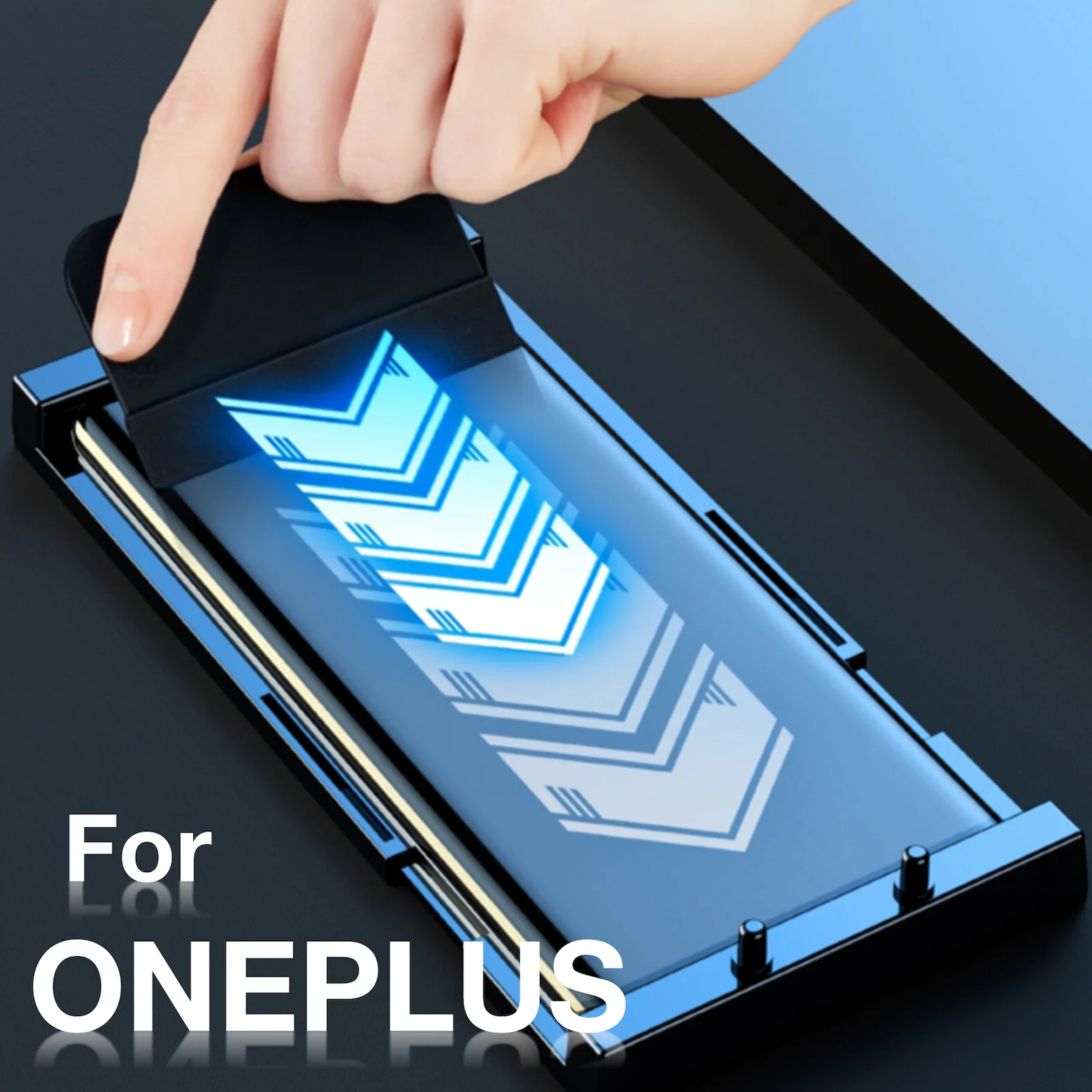 ل OnePlus11 حامي الشاشة ONEPLUS 8 9 10 11 برو ACE2 واقية من الانفجار غالاكسي الزجاج واقية مع تثبيت عدة