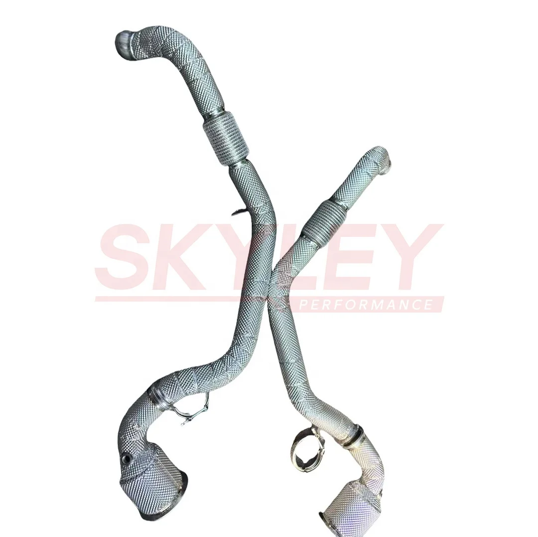 Downpipe per 2024+ Porsche Panamera 976 2.9T Performance Racing Downpipe Tubo anteriore