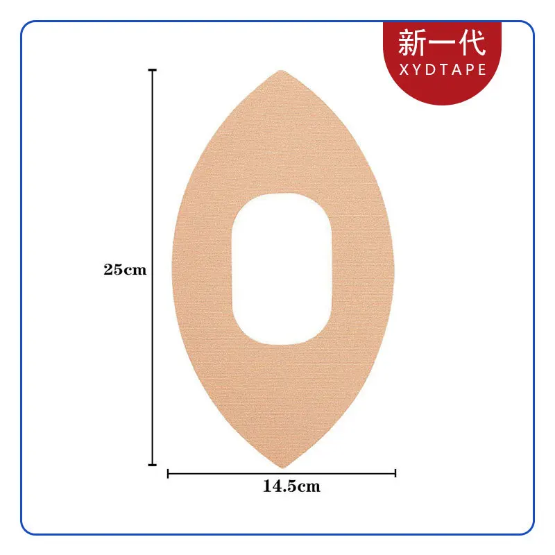 Parche muscular especial para correr de atleta, parche muscular elástico antitensión para menisco, parche muscular precortado