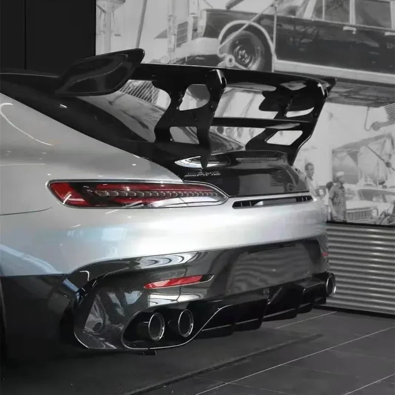 High Quality for Carbon Fiber Body Kit Front Rear Lip Side Skirt For GT GTS 2015 2016