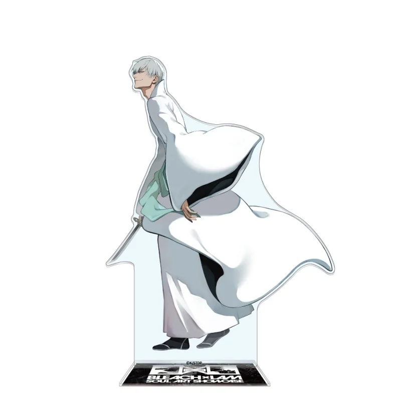 BLEACH Anime Acrylic Stand Model Figure Cosplay Plate Holder Topper Birthday Fans Christmas Desk Decor Plate Gift Keychain