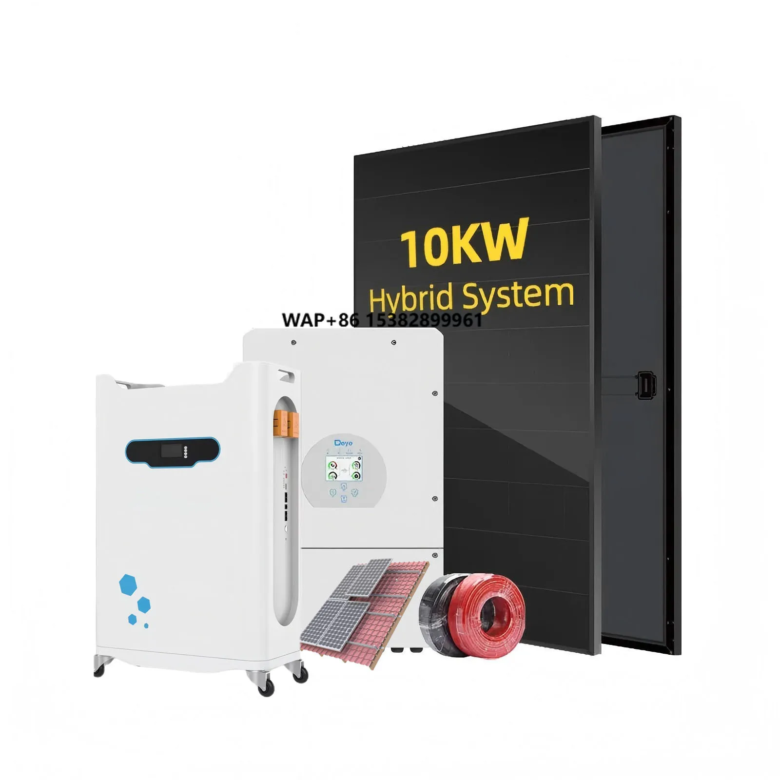 Solar Energy System Full Package 10KW 12KW 20KW Solar Power System 15KWh 20KWh 25KWh Home Energy Storage System