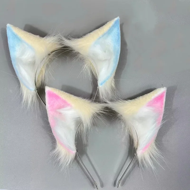 

Cosplay Handmade Animal Cat Fox Ear Maid Headwear Hair Hoop Style Headwear Hair Accessories