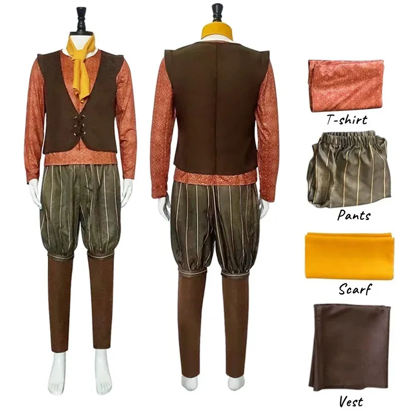 

l2025l новый фильм Шрек Rumpelstiltskin косплей аниме костюм монстра 4 король карлик капитан играть униформа наряды для вечеринки на Хэллоуин f