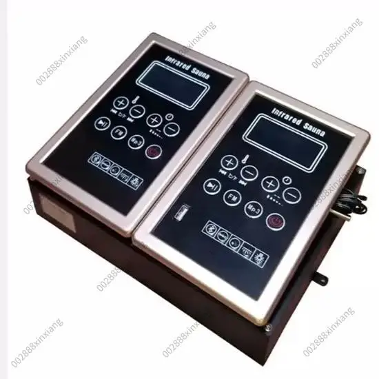 LCD Sauna Room Thermostat, High Power 4-8KW Controller for Steam Sauna, Infrared Cabin, Dry & Wet Steam Control