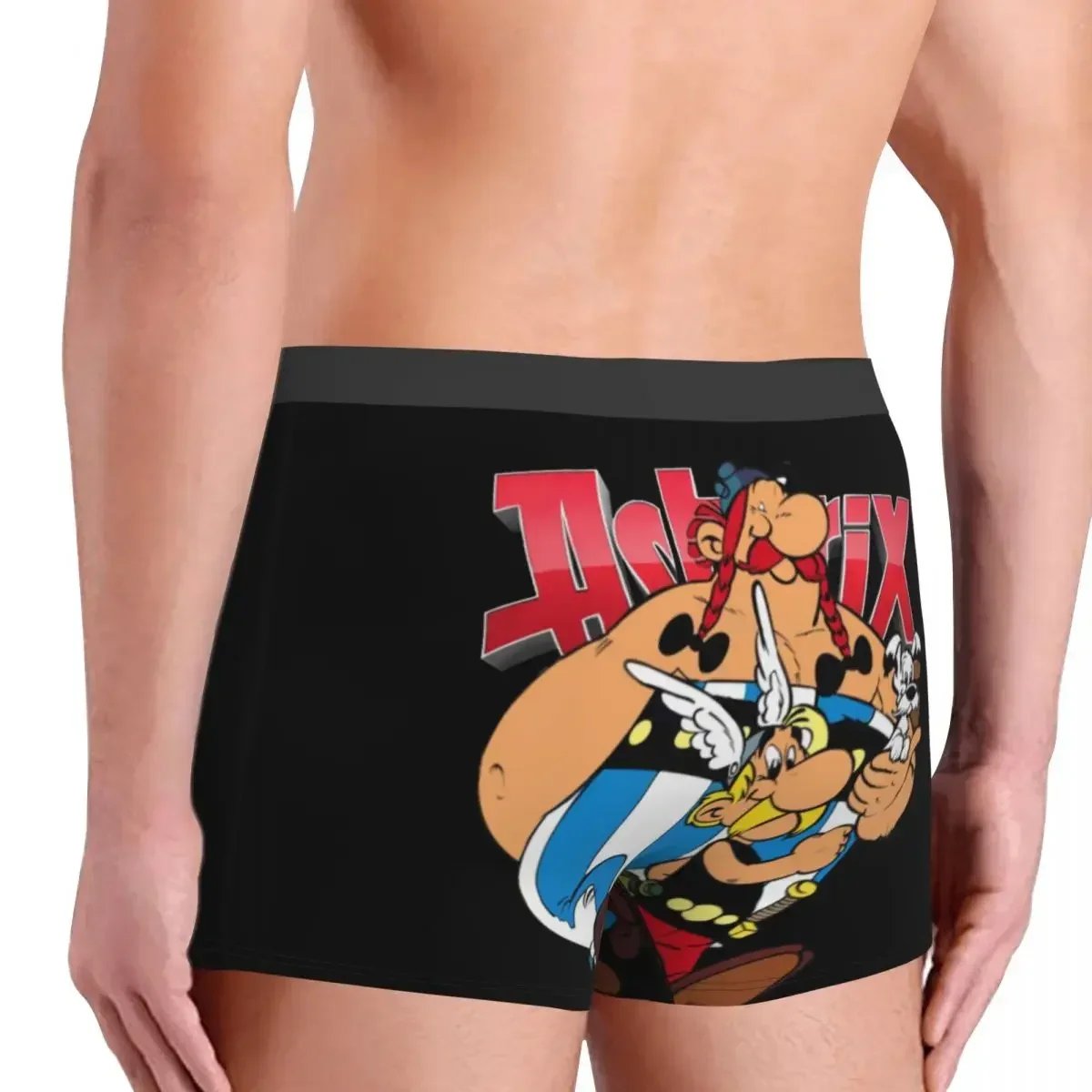 Asterix En Obelix Mannen Ondergoed Boxer Slip Shorts Slipje Print Breathbale Onderbroek Voor Homme