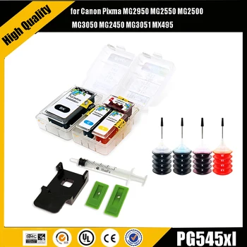 ערכת תחליב חכם Einkshop PG-545 CL-546 עבור Canon PG545 CL546 PG 545 Pixma IP2850 MX495 MG2950 MG2550 MG2450