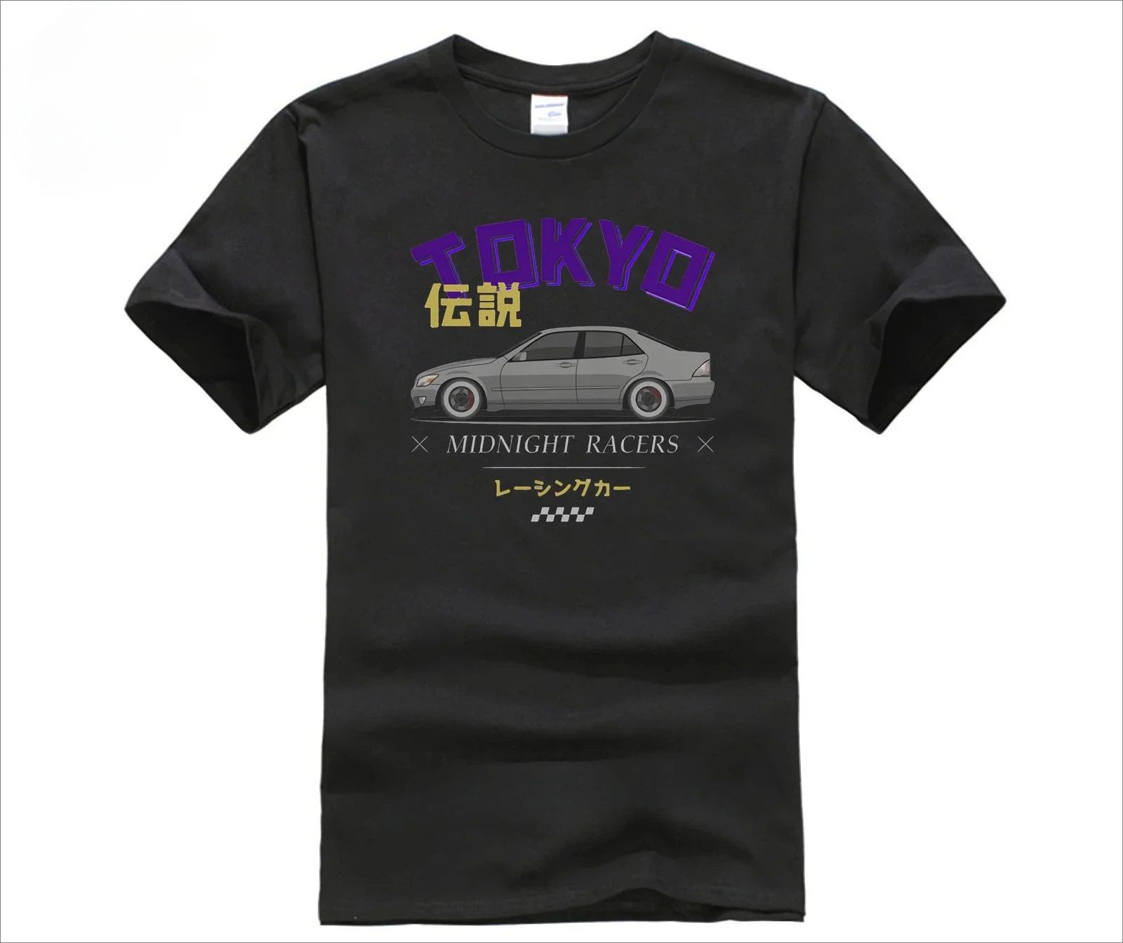 Camiseta Unissex Prata Altezza IS200 XE10 IS300, Vestuário Automotivo para Drift, Camiseta Casual Presente para Entusiastas de Corridas e Carros