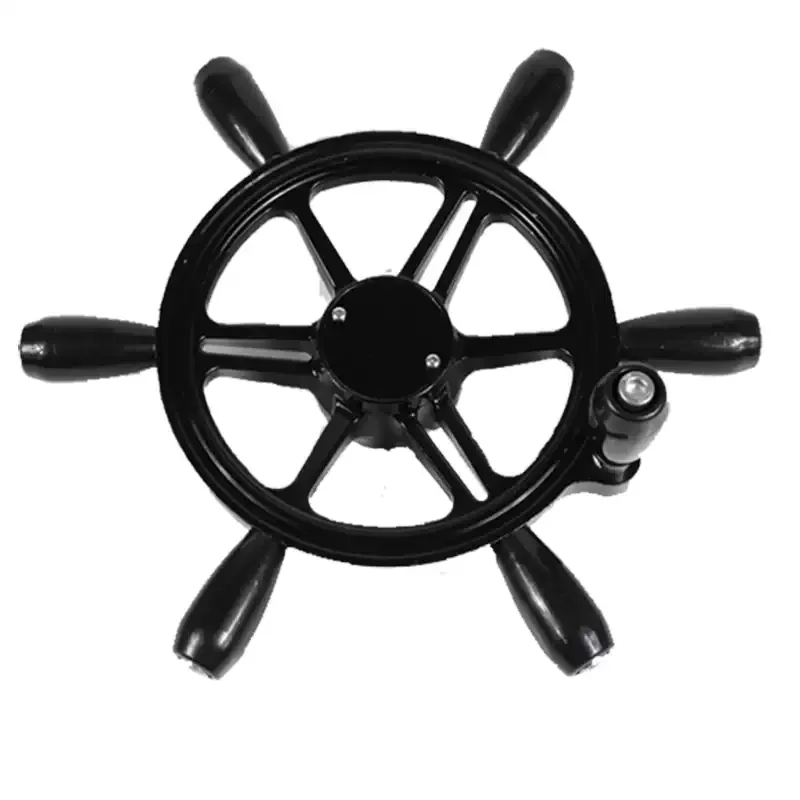 6 Spoke Aluminum Alloy Steering Wheel with Handle