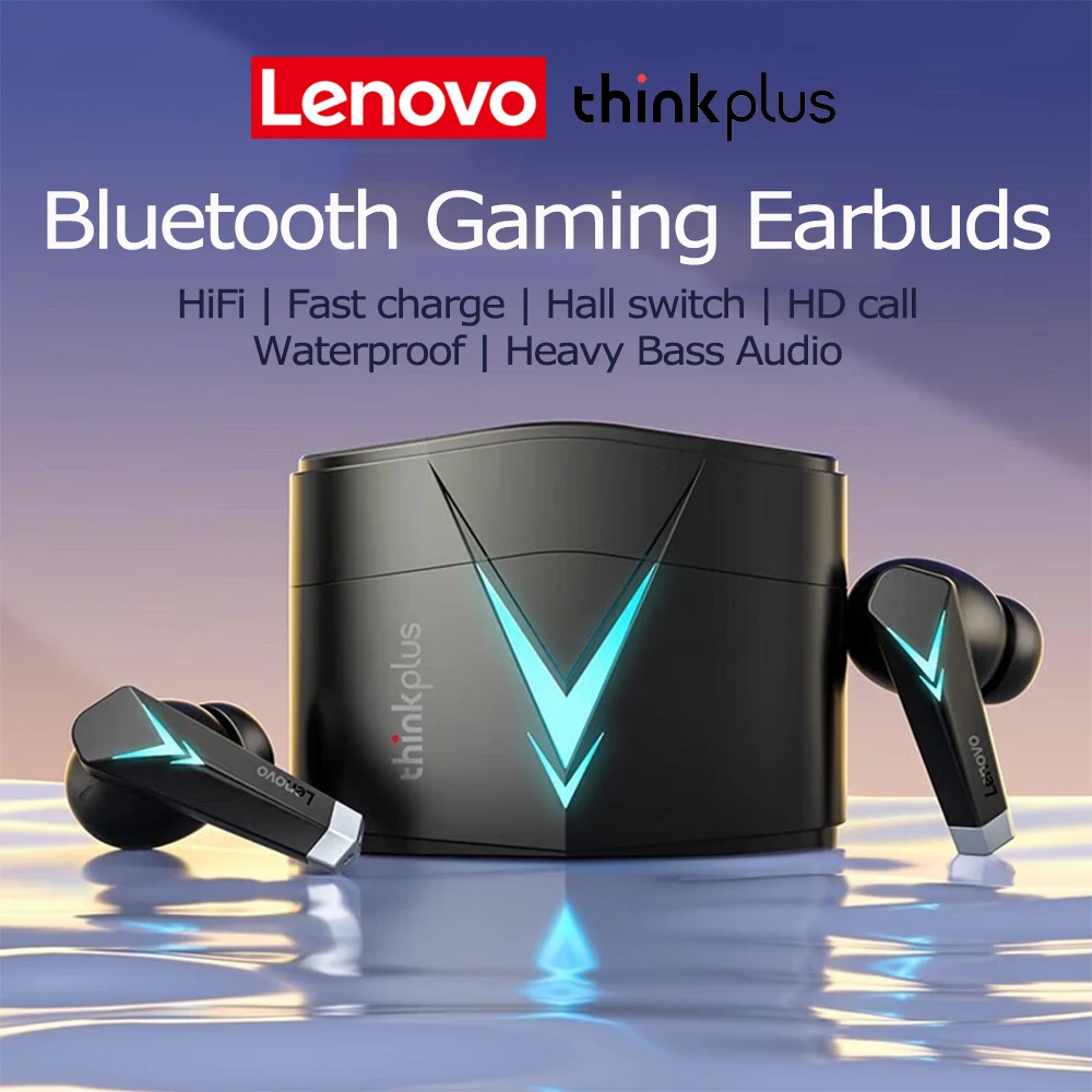 Lenovo LP6 ブルートゥース イヤホン 防水 ノイズキャンセリング